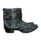8 Embroidered Black & Designer Canty Boots®