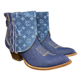 8.5 Denim Textile & Designer Denim Canty Boots®