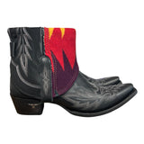 11 Embroidered Black & Wool Canty Boots®