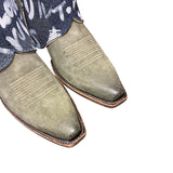11 Green Rough Out & Designer Denim Canty Boots®