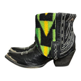 7.5 Embroidered Black & Wool Canty Boots®