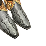 10 Embroidered Black & Leopard Canty Boots®