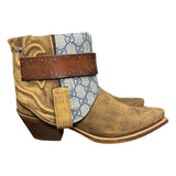8 Marbled Brown & Designer Canty Boots®