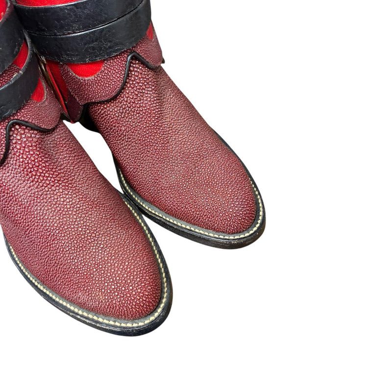 7 Exotic Red Canty Boots®