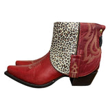 10 Red & Leopard Canty Boots®