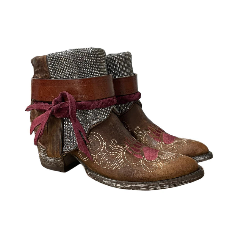 5.5 Griz Maroon & Silver GameDay Canty Boots®