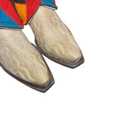 6.5 Embroidered Tan & Wool Canty Boots®