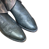 8.5 Black & Camo Leather Canty Boots®