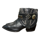 7 Black & Studded Canty Boots®