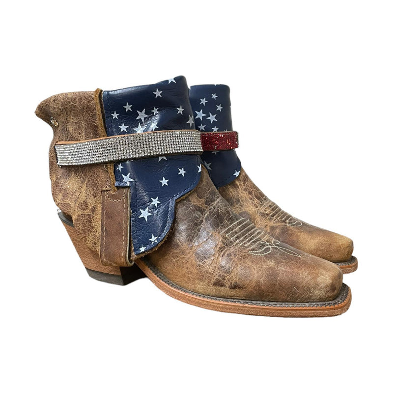 8 Brown & Americana Stars Canty Boots®