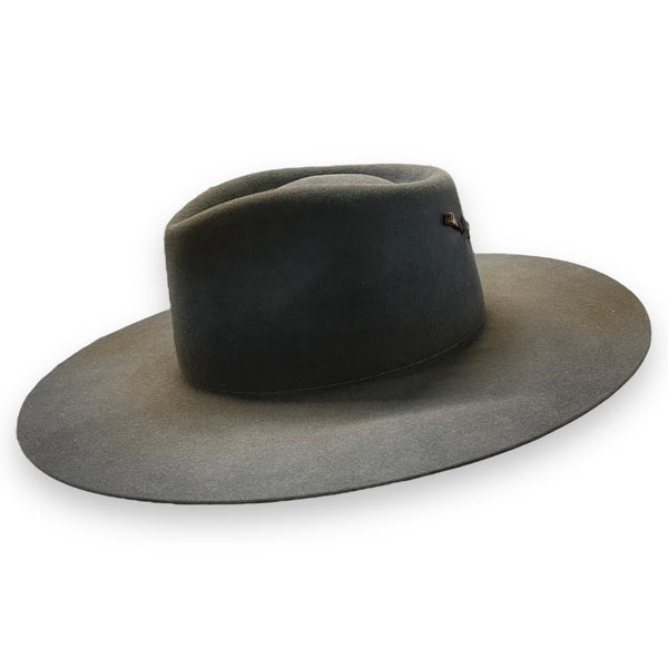 Steel Western Hat - Size 7 1/8