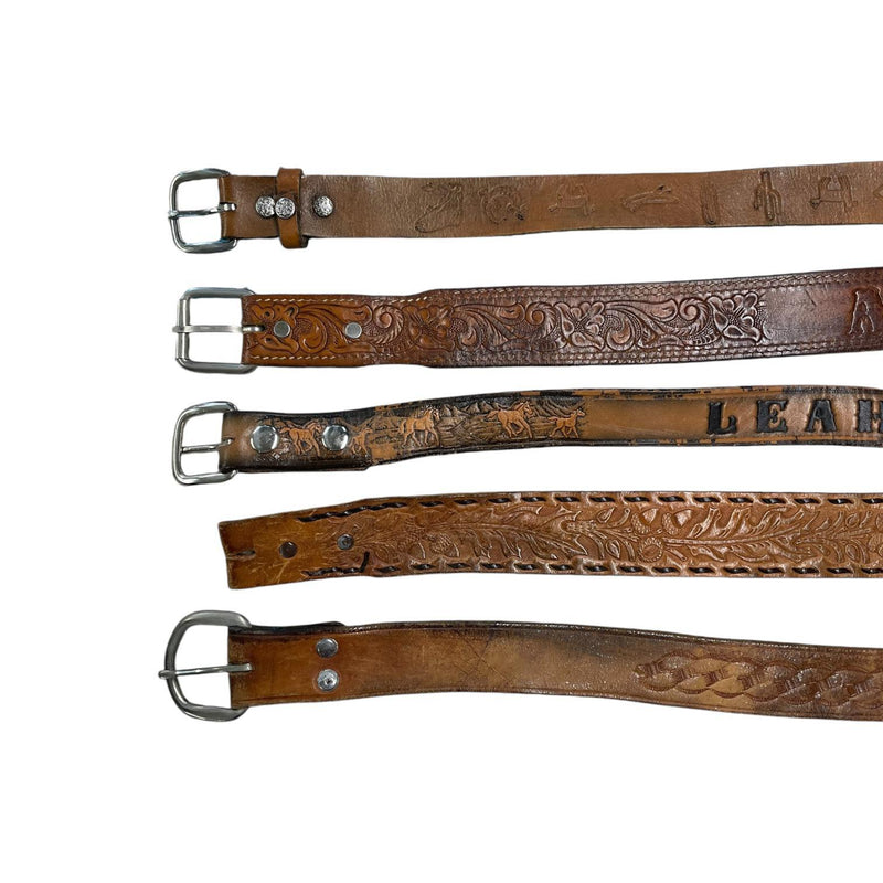 Vintage Name Belts