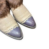9 Cream & Beaver Fur Canty Boots®