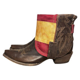 9.5 Dark Brown & American Flag Canty Boots®