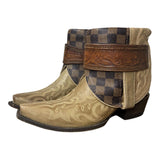 9 Embroidered Tan & Designer Canty Boots®