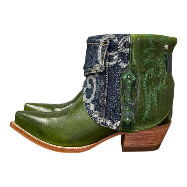 8 Green & Designer Denim Canty Boots®