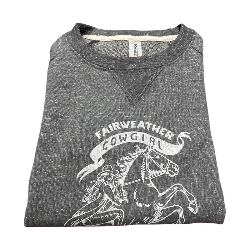 Charcoal Fairweather Cowgirl Sweatshirt