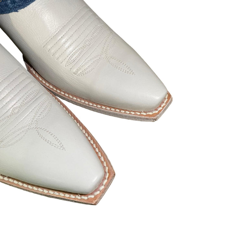 8 White & Denim Canty Boots®