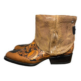 8 Two Toned & Hand Tooled Canty Boots®