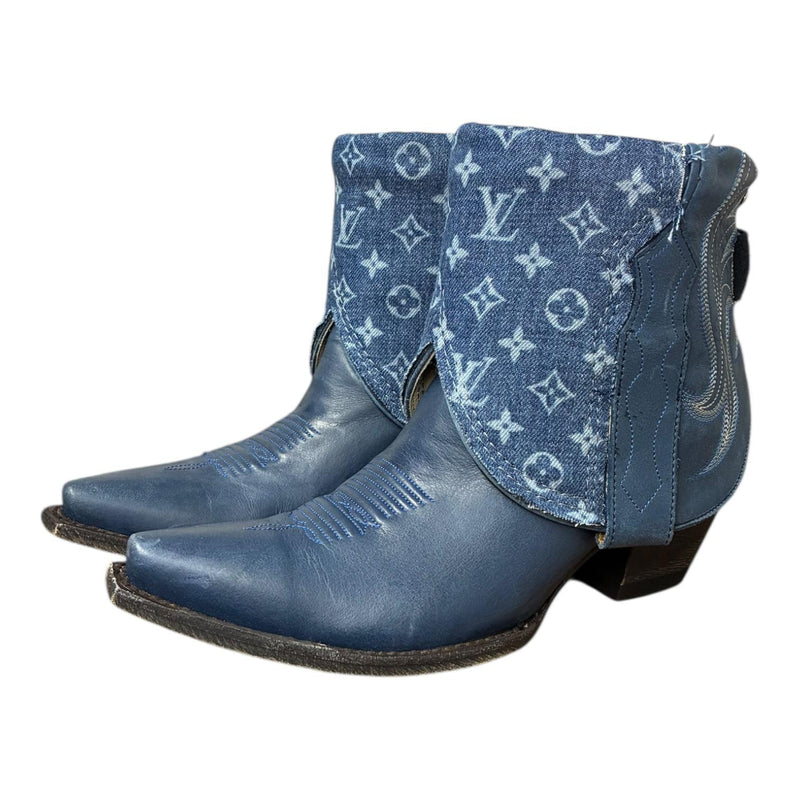 8 Blue & Designer Denim Canty Boots®
