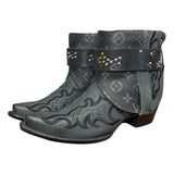 8 Embroidered Black & Designer Canty Boots®
