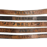 Vintage Name Belts