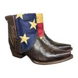 9.5 Dark Brown & American Flag Canty Boots®