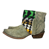 10 Green Rough Out & Wool Canty Boots®