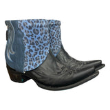9.5 Two Toned & Blue Leopard Canty Boots®