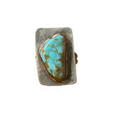 Size 9 Turquoise Nugget Ring