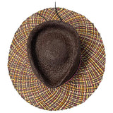 Multi Color Straw Hat - Size 7 1/8