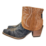 8.5 Denim Textile & Rough Out Canty Boots®