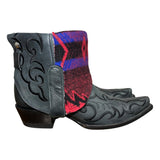 8.5 Embroidered Black & Wool Canty Boots®