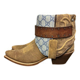 8 Marbled Brown & Designer Canty Boots®