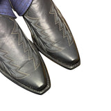 9 Embroidered Black & Quilted Leather Canty Boots®