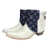 10 White & Designer Denim Canty Boots®