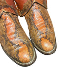 7.5 Exotic Red & Orange Canty Boots®