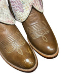 6.5 Brown & Floral Printed Canty Boots®