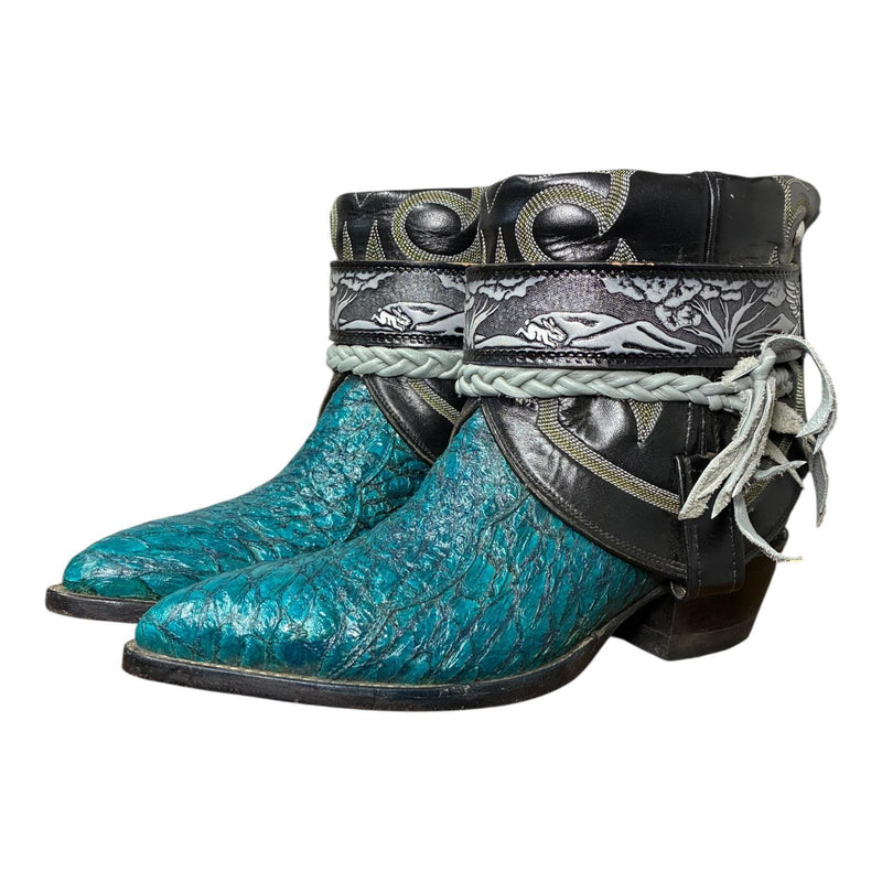 8 Two Toned Exotic Canty Boots®