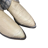 9.5 Cream Exotic & Designer Canty Boots®