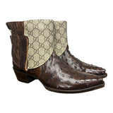 8.5 Exotic Brown & Designer Canty Boots®