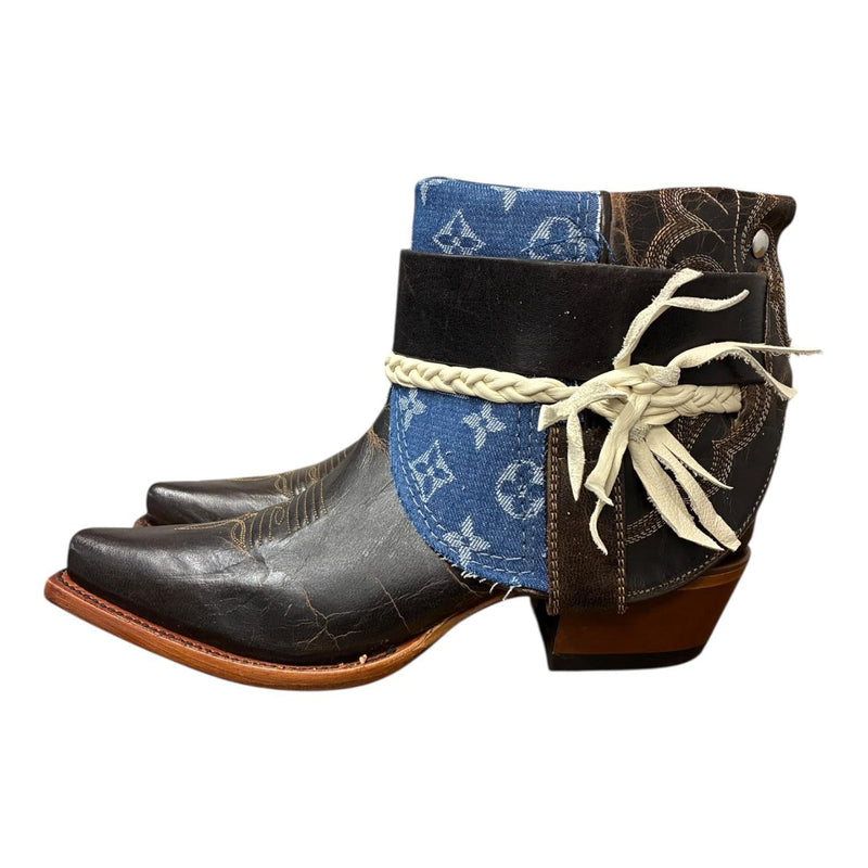 8 Brown & Designer Denim Canty Boots®