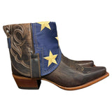 8 Dark Brown & American Flag Canty Boots®