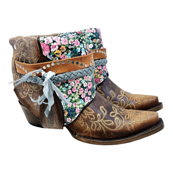 Custom Printed Leather Canty Boots®