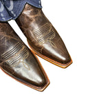 9.5 Brown & Designer Denim Canty Boots®