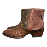 9.5 Exotic Brown & Designer Canty Boots®