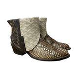 9.5 Brown & Exotic with Designer Canty Boots®