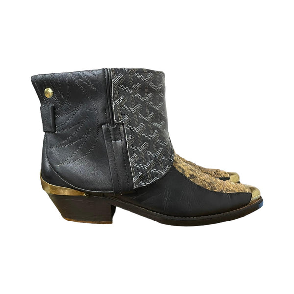 9.5 Black Exotic & Designer Canty Boots®