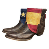 9.5 Dark Brown & American Flag Canty Boots®