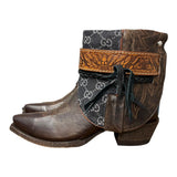 8 Brown & Designer Denim Canty Boots®